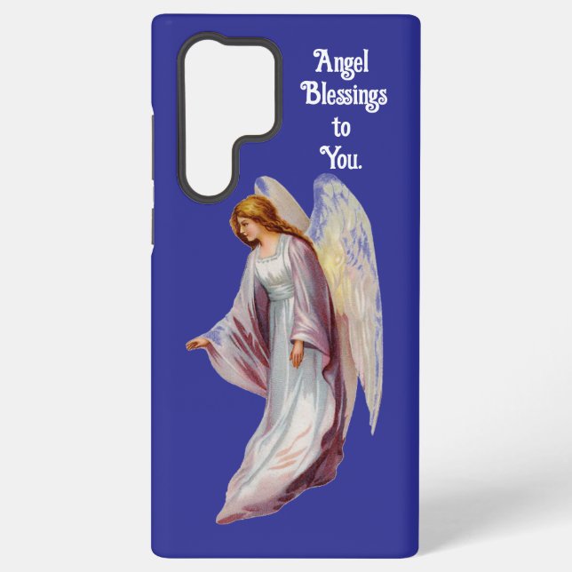 Coque Samsung Galaxy Joli étui téléphonique Angel Vintage (Verso)