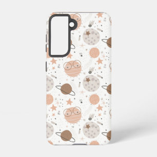 Coque Samsung Galaxy Joli Motif Doodle Planet