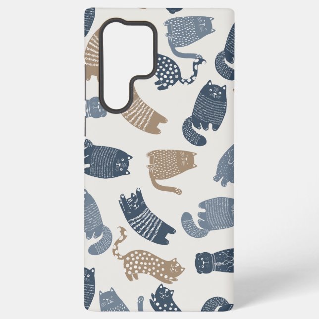 Coque Samsung Galaxy Jolie Motif de chat (Verso)