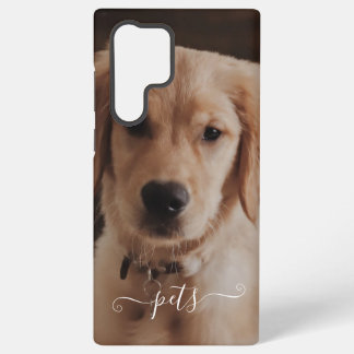 Coque Samsung Galaxy Jolie photo d'animaux de compagnie pour se souveni