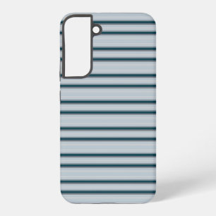 Coque Samsung Galaxy Jolies rayures bleu gris