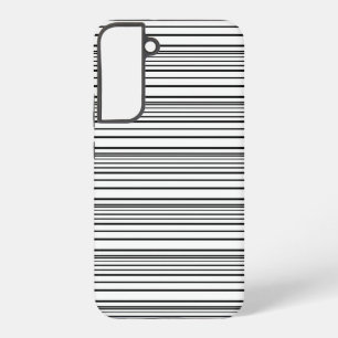 Coque Samsung Galaxy Jolies rayures noires et blanches
