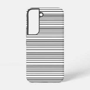 Coque Samsung Galaxy Jolies rayures noires et blanches