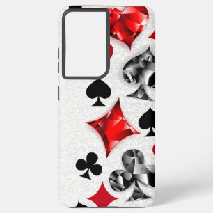 Coque Samsung Galaxy Joueur de poker Joueur de cartes de jouer costumes