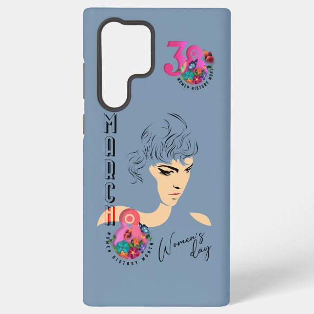 Coque Samsung Galaxy Journée internationale de la femme | (Verso)