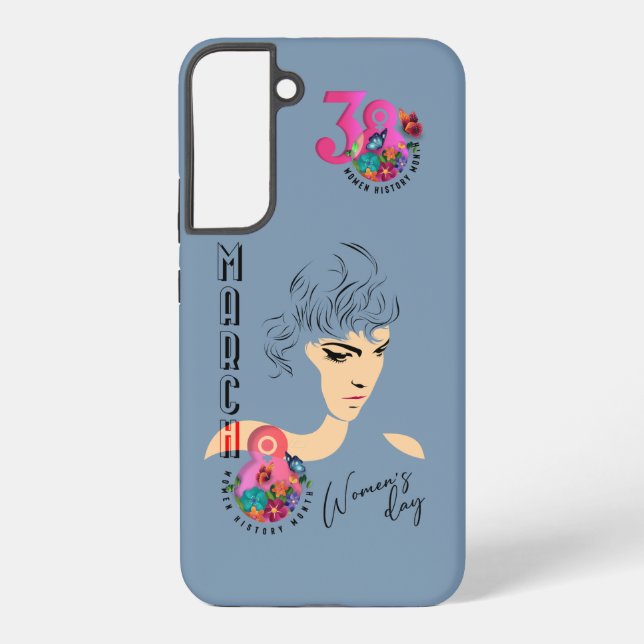 Coque Samsung Galaxy Journée internationale des femmes | (Verso)