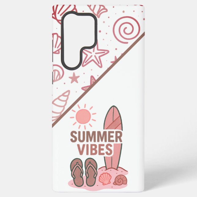 Coque Samsung Galaxy Jours avant la plage (Verso)