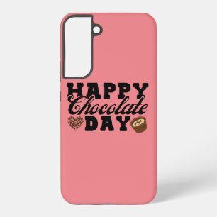 Coque Samsung Galaxy Joyeuse journée du chocolat, Joyeuse de l'amoureux