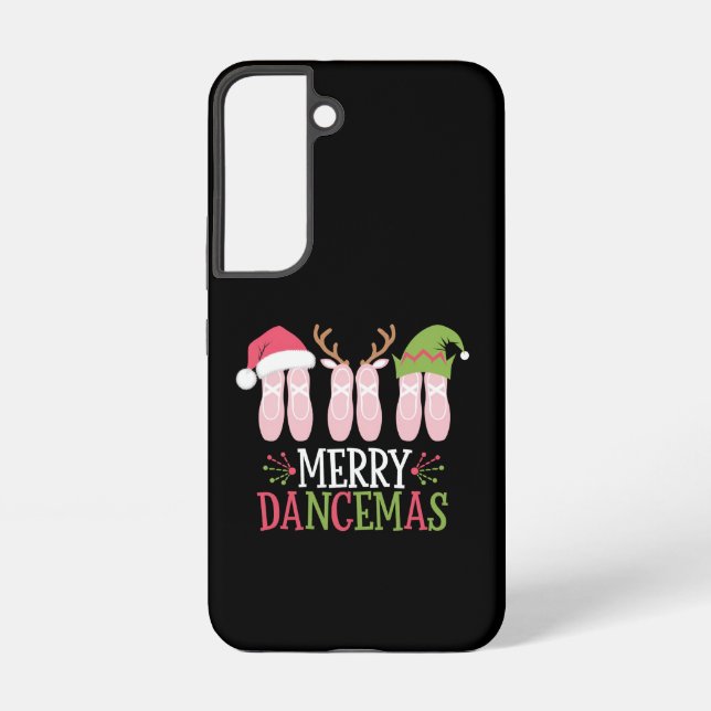 Coque Samsung Galaxy Joyeuses Dancemas Noël Ballet Chaussures Danse (Verso)