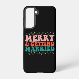 Coque Samsung Galaxy Joyeux Et Se Marier Couple Noël Super
