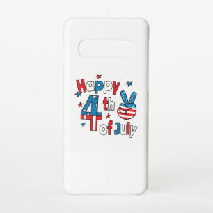 Coque Samsung Galaxy S10 Joyeux Jour de l'Indépendance 4 juillet