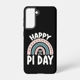 Coque Samsung Galaxy Joyeux Jour de Pi Boho Rainbow Math Mathématique M