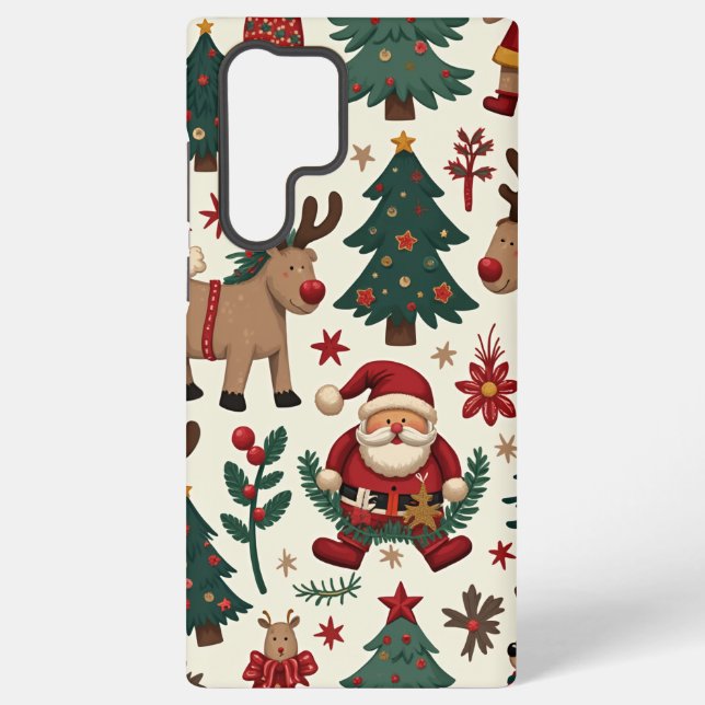 Coque Samsung Galaxy Joyeux Noël (Verso)