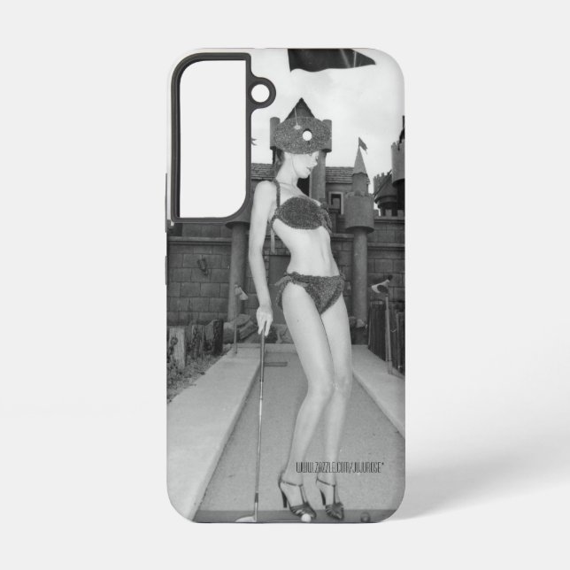 Coque Samsung Galaxy JuJu Rose Miniature Golf (Verso)