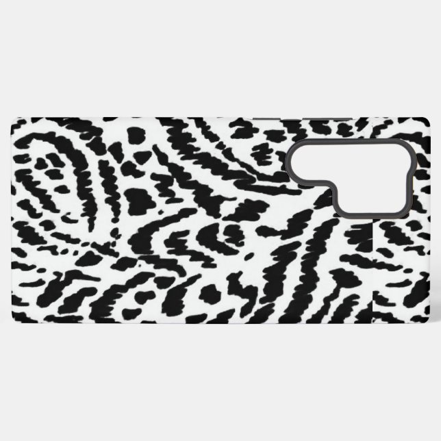 Coque Samsung Galaxy Jungle Abstraite (Verso Horizontal)