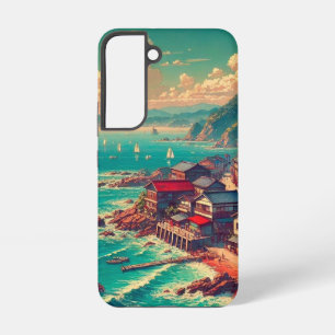 Coque Samsung Galaxy (Kagayaku Umibe) – Rivage Lumineux
