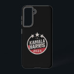 Coque Samsung Galaxy Kamala Harris 2024 Présidente Élection Rétro<br><div class="desc">Kamala Harris 2024 Présidente Bouton Élection Rétro</div>