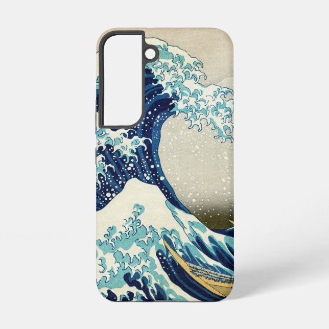 Coque Samsung Galaxy Katsushika Hokusai - La Grande vague au large de K (Verso)