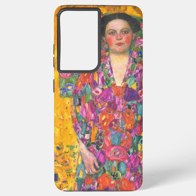 Coque Samsung Galaxy Klimt Portrait d'Eugenia Primavesi (Verso)