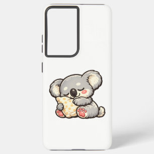 Coque Samsung Galaxy Koala Mignon Endormi avec Oreiller