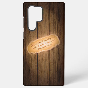 Coque Samsung Galaxy La compassion et l'empathie sont les caractéristiq