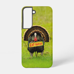 Coque Samsung Galaxy La dinde fière de SlipperyJoe mange du jambon roug