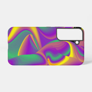 Coque Samsung Galaxy La Magie des Couleurs Abstrait 3D Rainbowart