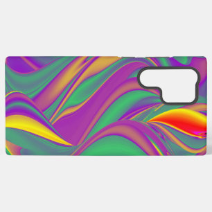 Coque Samsung Galaxy La Magie des Couleurs Abstrait 3D Rainbowart