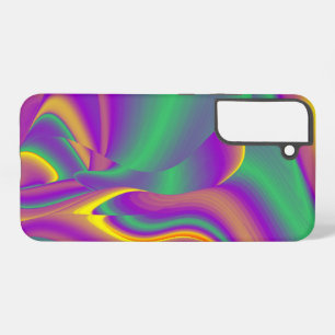 Coque Samsung Galaxy La magie des couleurs Abstrait Rainbowart 3D