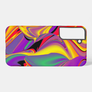 Coque Samsung Galaxy La magie des couleurs Abstrait Rainbowart 3D