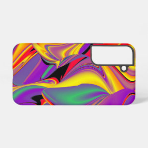 Coque Samsung Galaxy La magie des couleurs Abstrait Rainbowart 3D