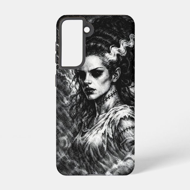 Coque Samsung Galaxy La mariée de Frankenstein — Ressuscitée par BurnsI (Verso)