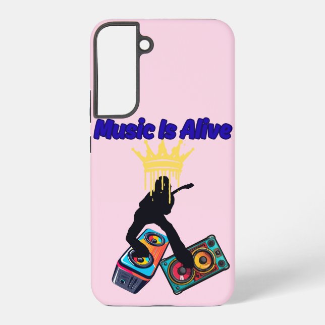 Coque Samsung Galaxy La musique est vivante (Verso)