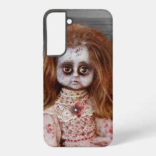 Coque Samsung Galaxy La poupée en porcelaine hantée vintage de Slippery