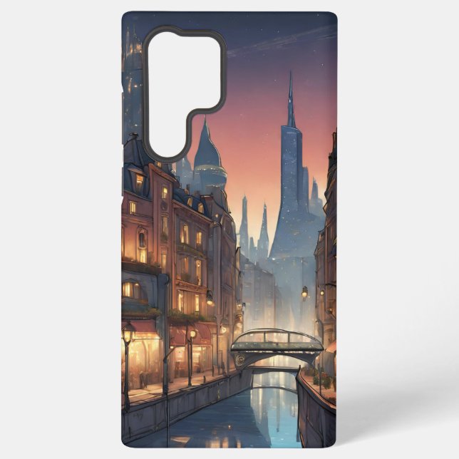 Coque Samsung Galaxy la ville des rêves (Verso)
