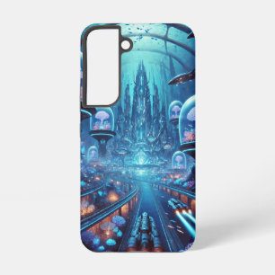 Coque Samsung Galaxy L'Abysse De Cristal - Un Havre Océanique Futuriste