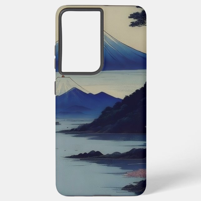Coque Samsung Galaxy Lake, Pine and Mountain - Japan (Verso)