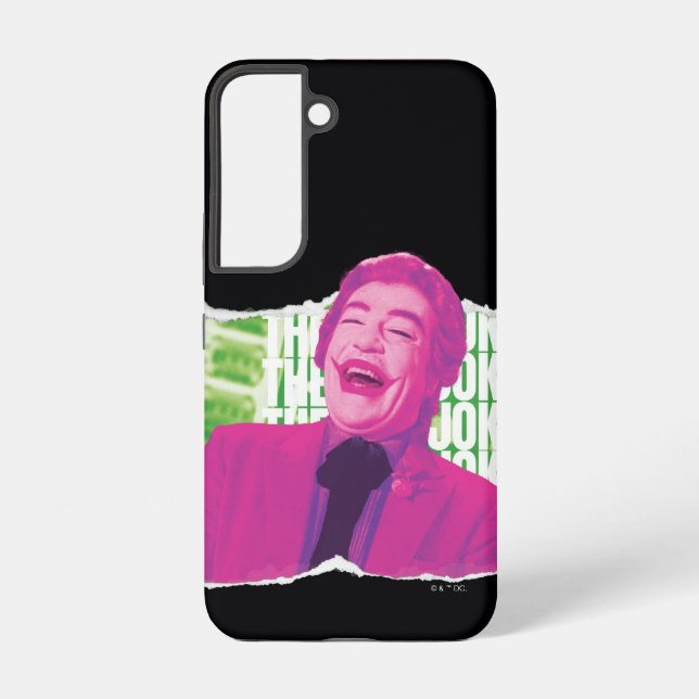 Coque Samsung Galaxy L'album de rire de Joker (Verso)