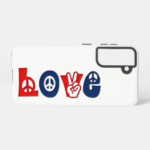 Coque Samsung Galaxy L'AMOUR Patriotique De Paix