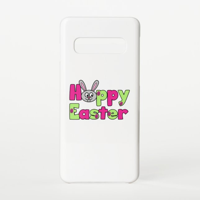 Coque Samsung Galaxy Lapin de Pâques Joyeux Oeufs de Pâques (Dos)