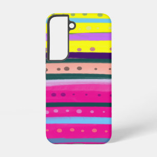 Coque Samsung Galaxy l'art Abstrait bohème coloré