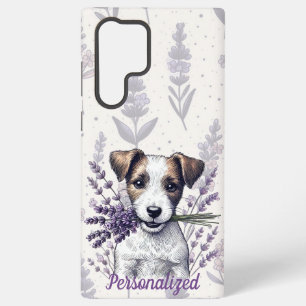 Coque Samsung Galaxy Lavender Terrier Love
