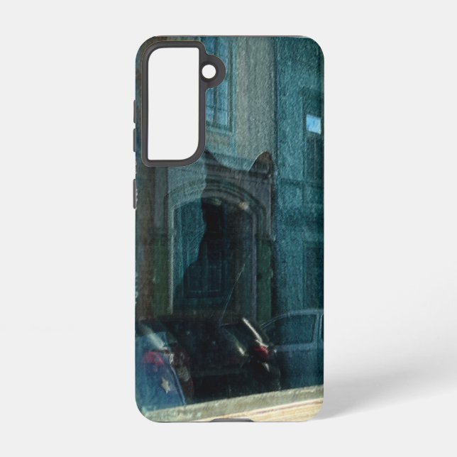 Coque Samsung Galaxy Le chat dans la fenêtre (Verso)