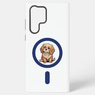 Coque Samsung Galaxy Le chien mignon dans mon cas Samsung Galaxy S23 Ul