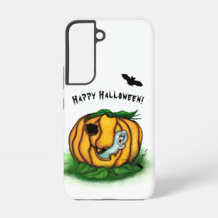 Coque Samsung Galaxy Le fantôme d'Halloween, chauve-souris, fantôme et