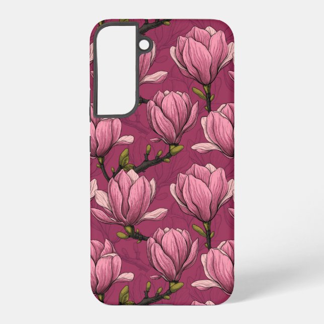 Coque Samsung Galaxy Le jardin de Magnolia (Verso)