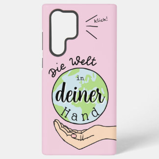 Coque Samsung Galaxy Le monde dans ta main