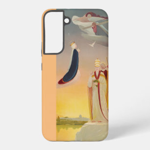 Coque Samsung Galaxy Le Pape de Rome, Vierge Marie et Jésus
