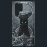 Coque Samsung Galaxy Le sablier éternel : Le chat noir du temps<br><div class="desc">Un design fascinant avec un chat noir aux yeux émeraude, piégé dans un sablier mystique alors que vagues et tempêtes tourbillonnent autour. Symbolisant le mystère, le destin et le flot du temps, cette oeuvre allie élégance gothique et imaginaire surréaliste. Parfait pour les amoureux de les chats, les rêveurs spirituels et...</div>