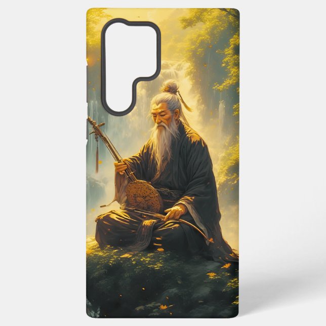 Coque Samsung Galaxy Le Shan Shui de l'ermite (Verso)